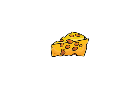 How to Draw A Cheese Easily Step Drawing Step